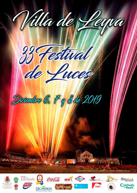 33º Festival de Luces - Villa de Leyva diciembre 2019