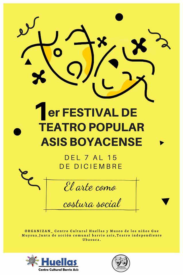 er Festival de Teatro Popular Asis Boyacense. Tunja, diciembre 2019