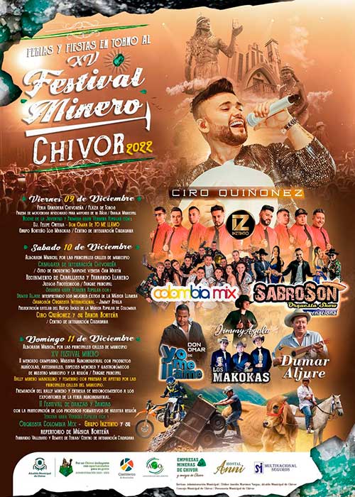 CHIVOR: XV Festival Minero 2022